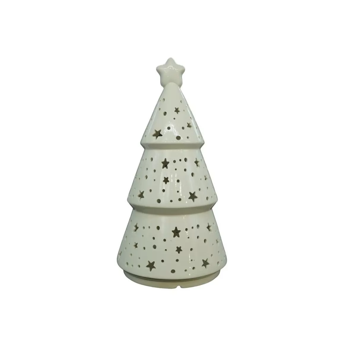 Gloria Store Ceramica<Alberello In Porcellana Con Led H.23 Cm