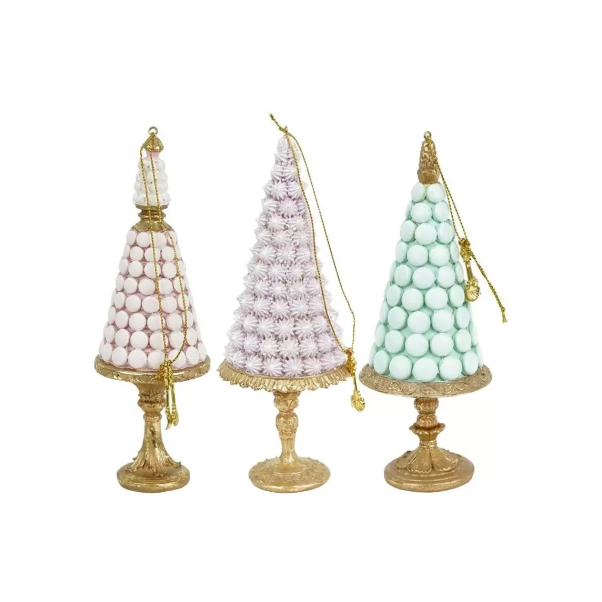 Gloria Store Resina | Decorazioni Natalizie<Albero Di Macarons In Resina H.18 Cm