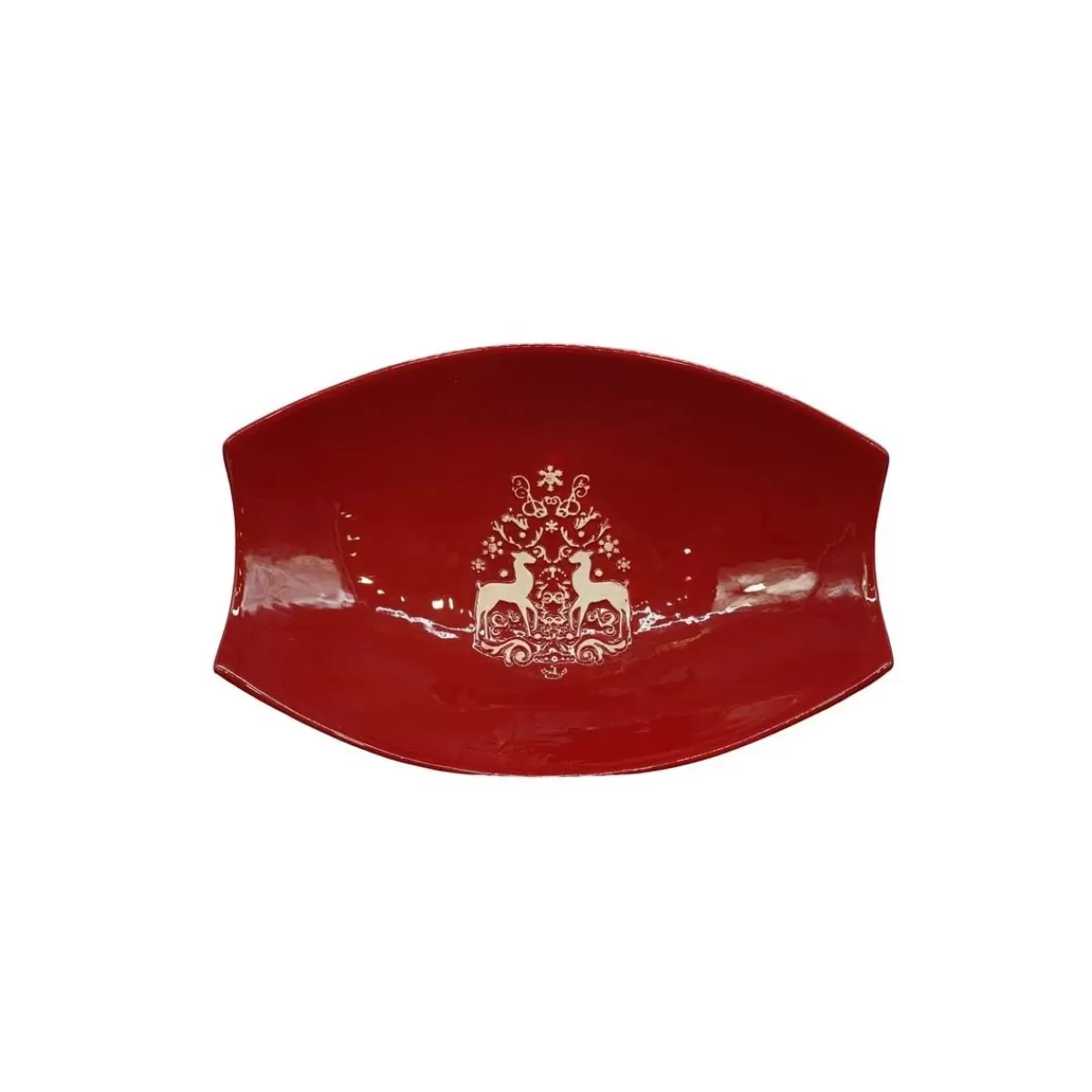 Gloria Store Ceramica<Alzata In Ceramica Rossa