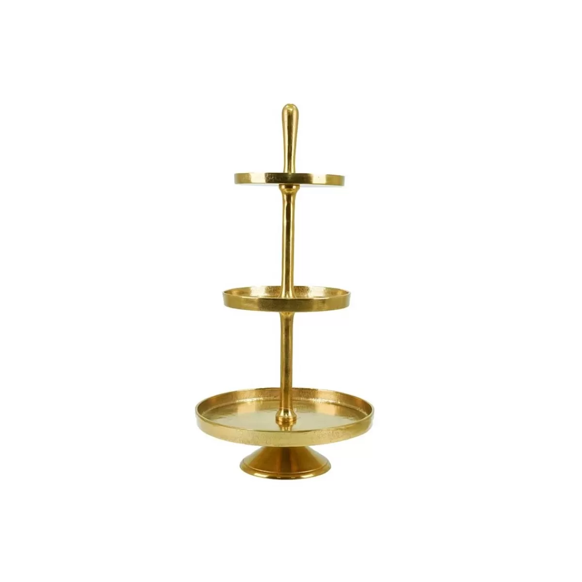 Gloria Store Candelabri-Alzatine-Vassoi<Alzatina In Alluminio Dorata