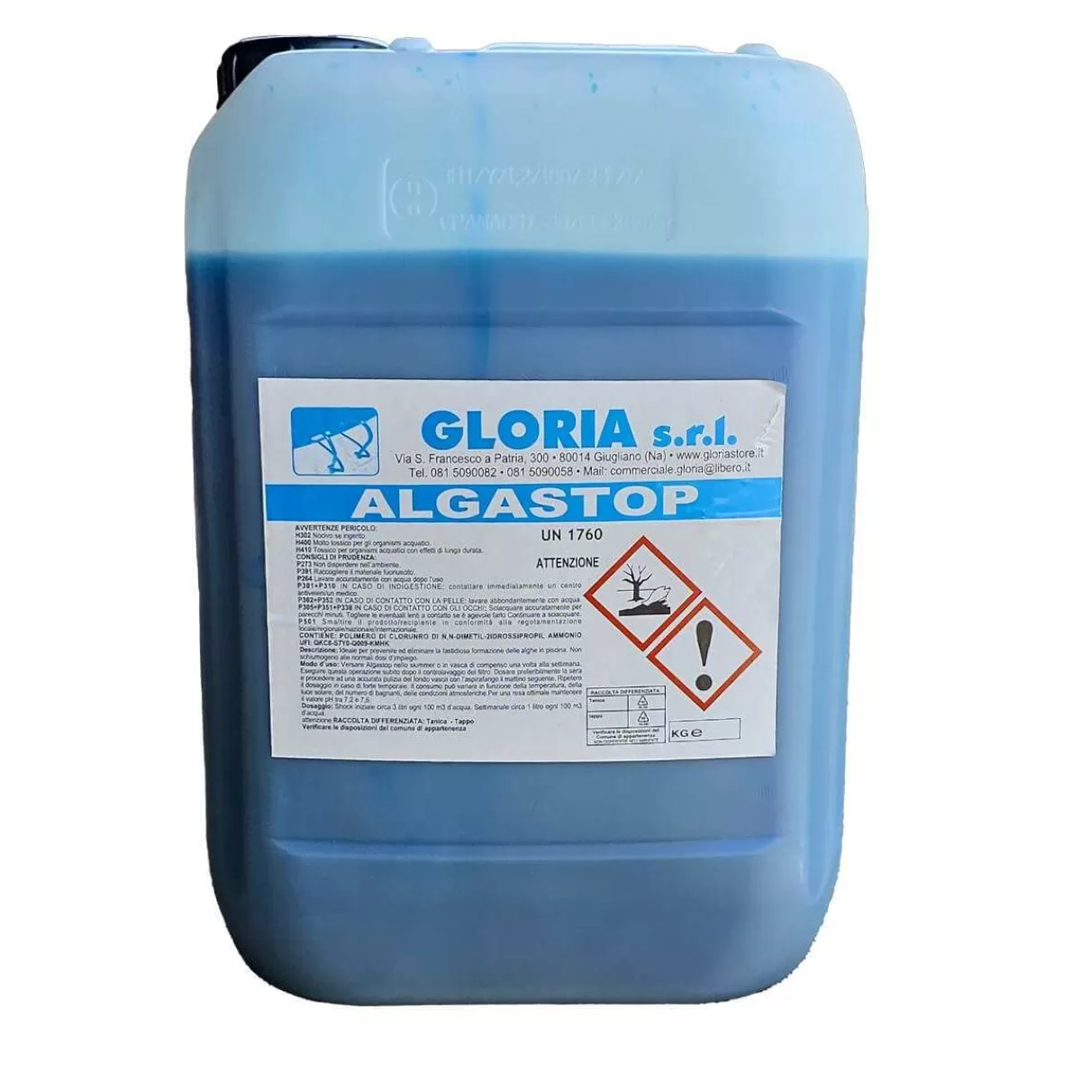 Gloria Store Prodotti chimici<Antialghe Per Piscine 10 Lt