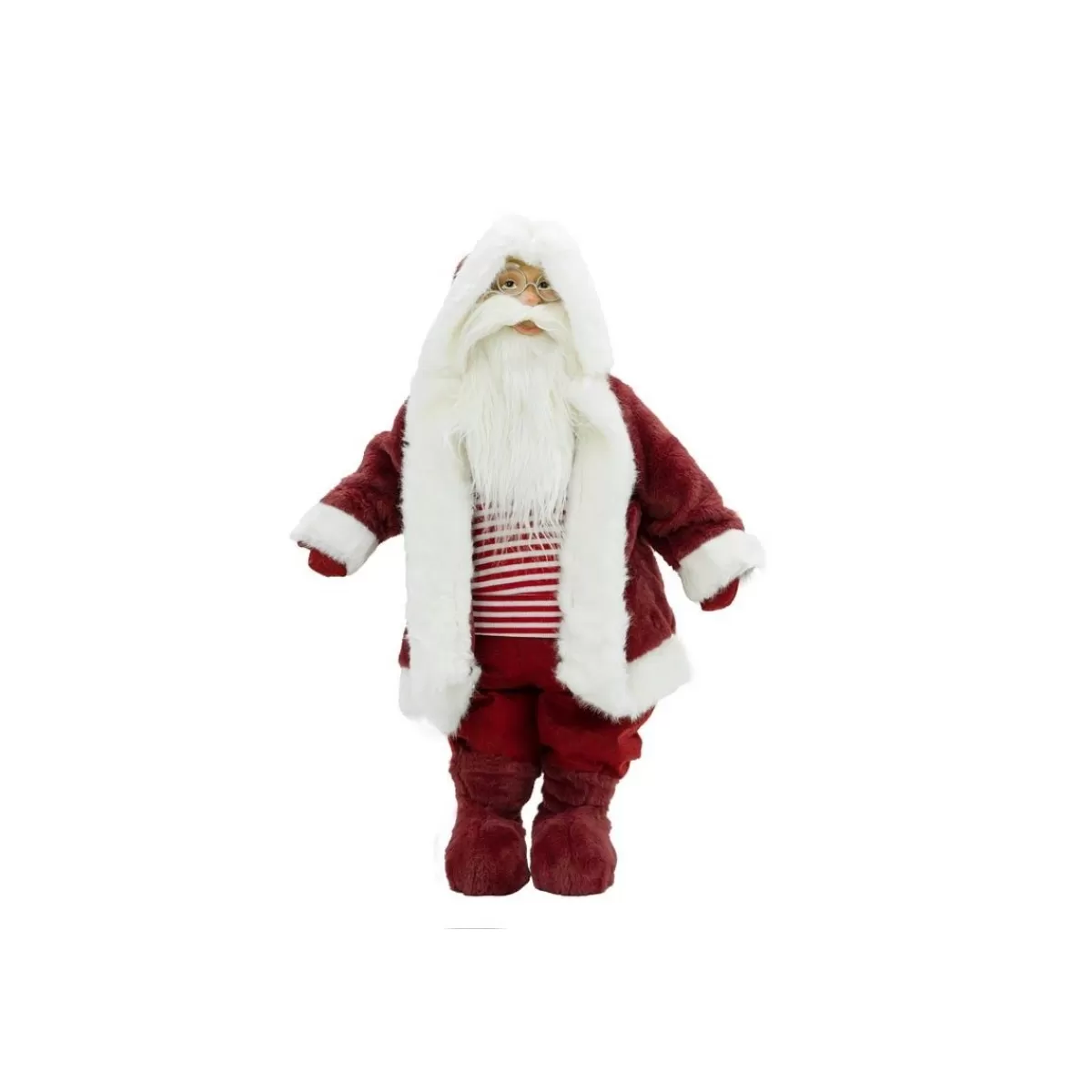 Gloria Store Babbo Natale<Babbo Natale Con Abito Bordeaux 4 Misure