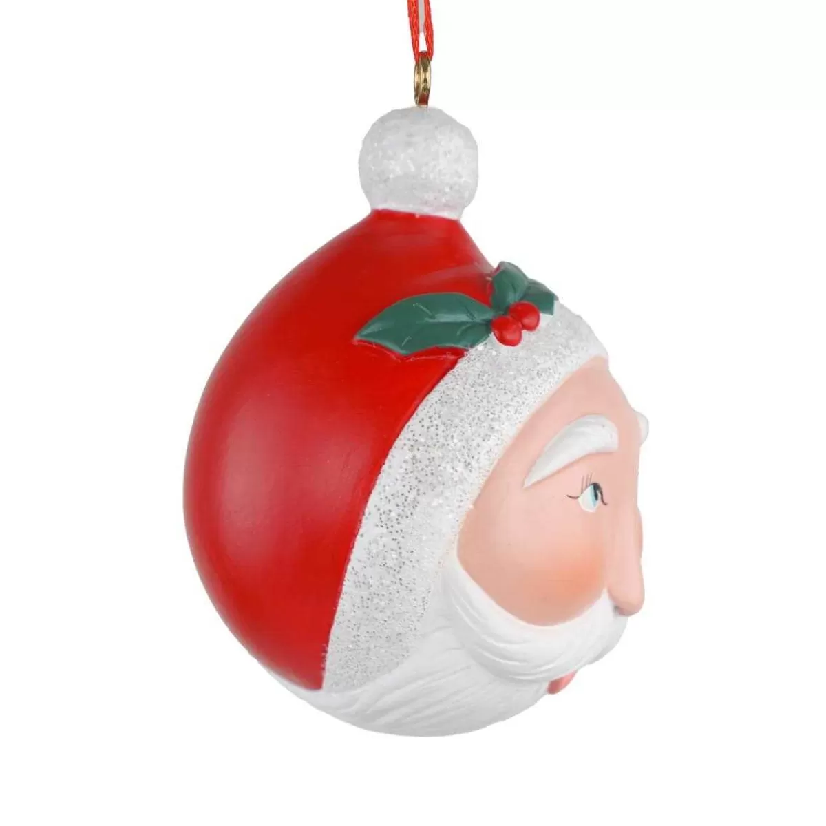 Gloria Store Babbo Natale | Palle di Natale in Plastica<Babbo Natale Da Appendere In Resina D.8 Cm