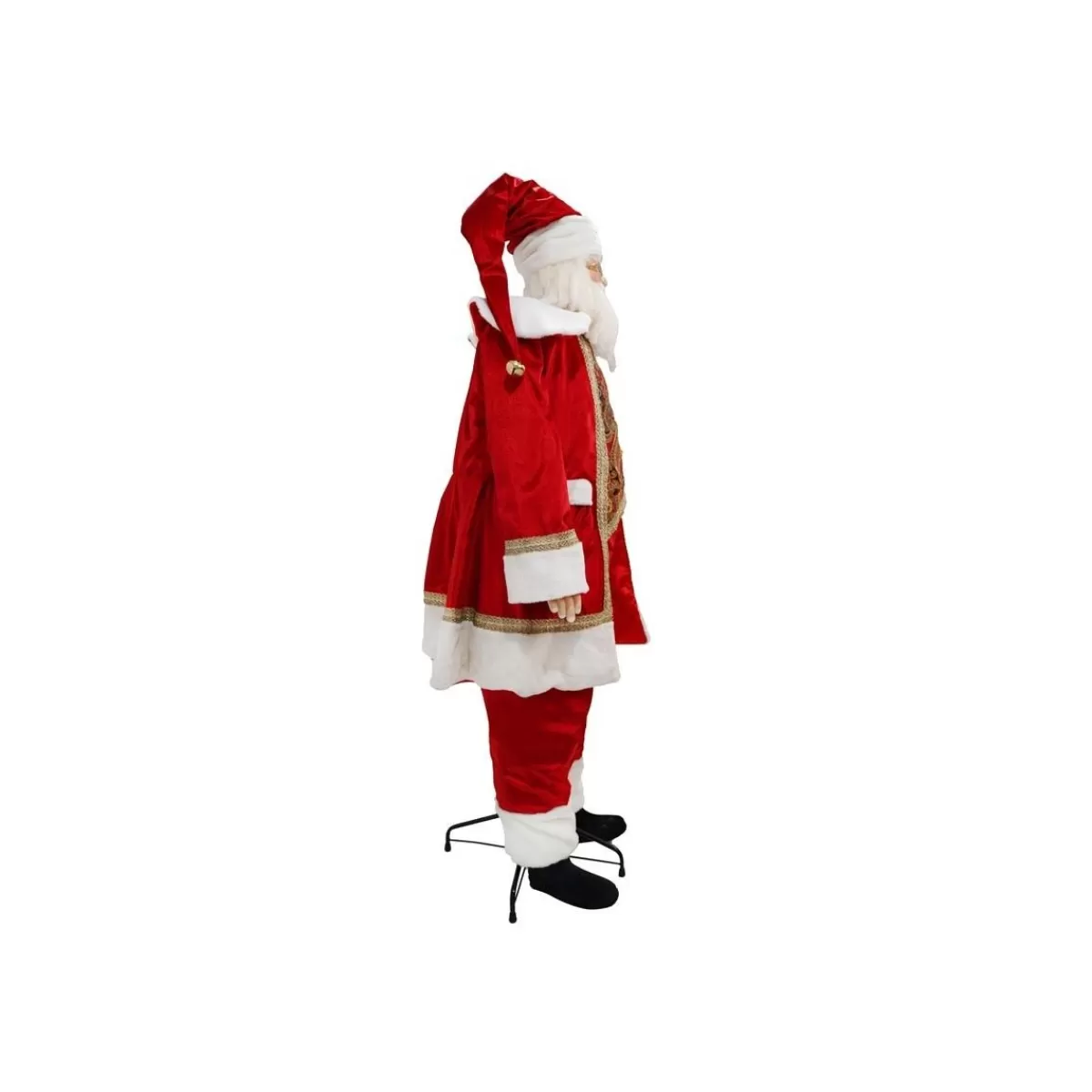 Gloria Store Babbo Natale<Babbo Natale Su Stand Con Abito Rosso H.170 Cm