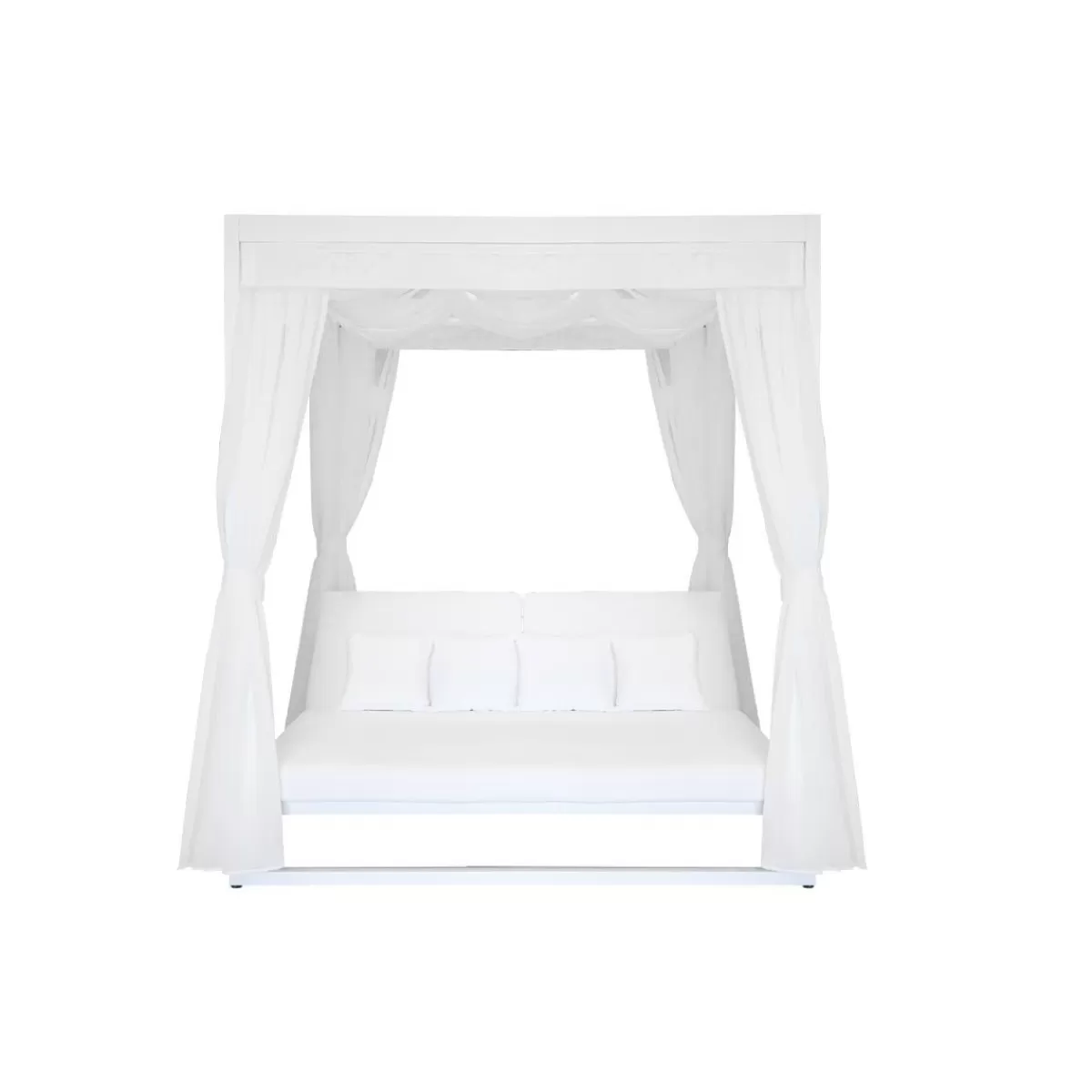 Gloria Store Sdraio & Lettini | Amache & Dondoli<Baldacchino Da Esterno In Alluminio Bianco 2x2xH.2,3 M