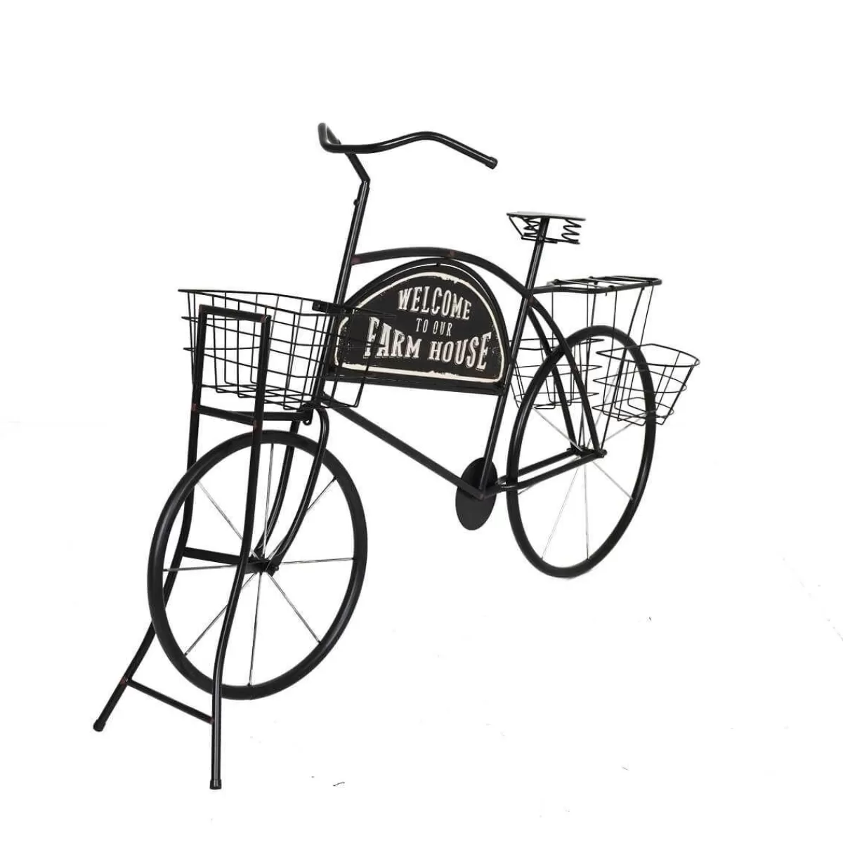 Gloria Store • Espositori e Mobiletti<Bici Con Cestini Espositori In Ferro 134x32xH.85 Cm