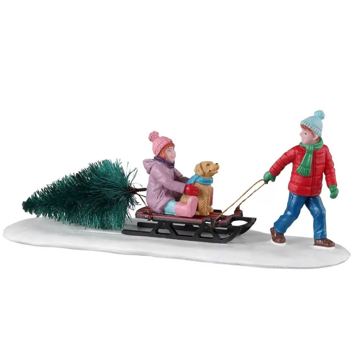 Gloria Store Personaggi<Bringing Home Our Tree - Lemax 33628