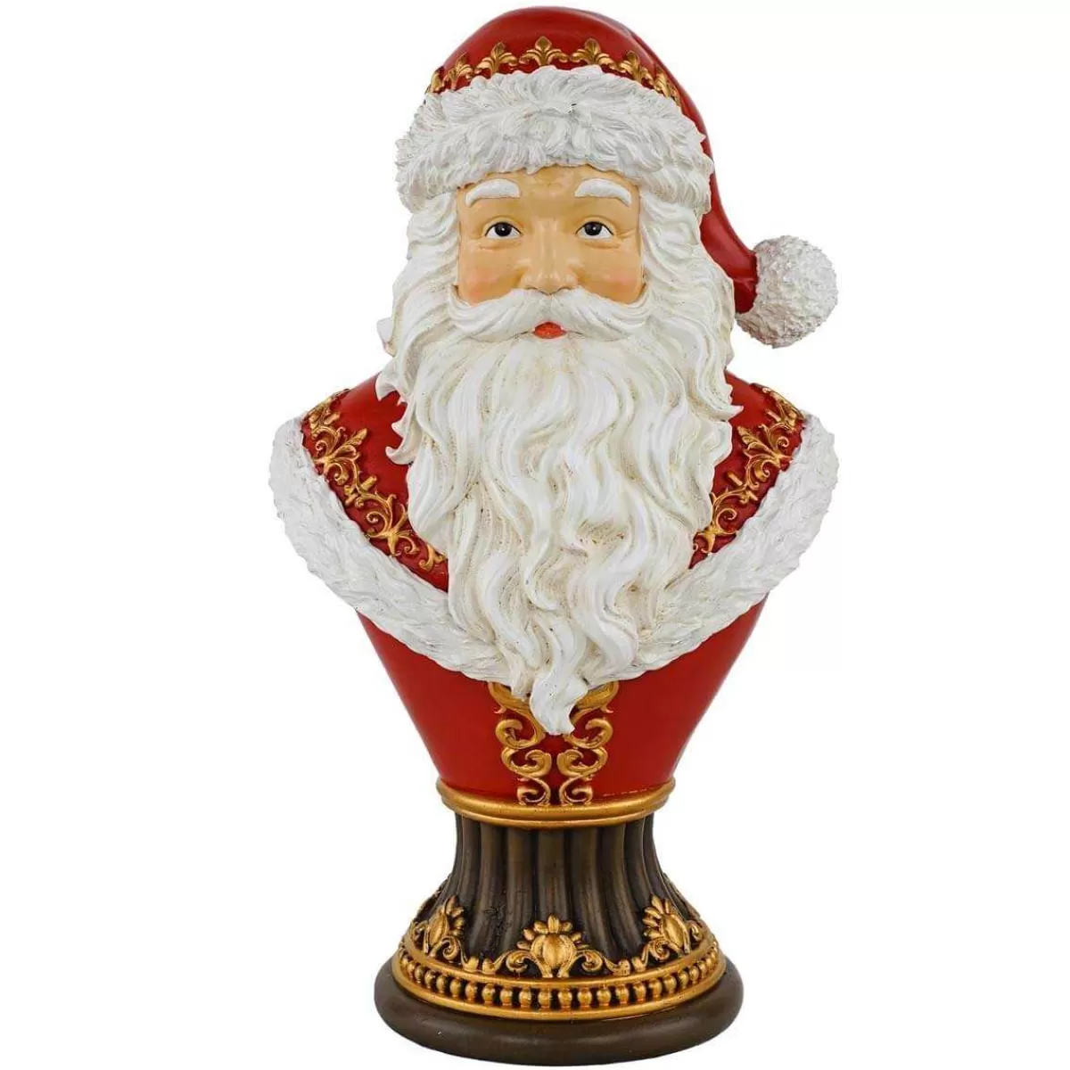 Gloria Store Resina | Babbo Natale<Busto Di Babbo Natale In Resina H.29,5 Cm