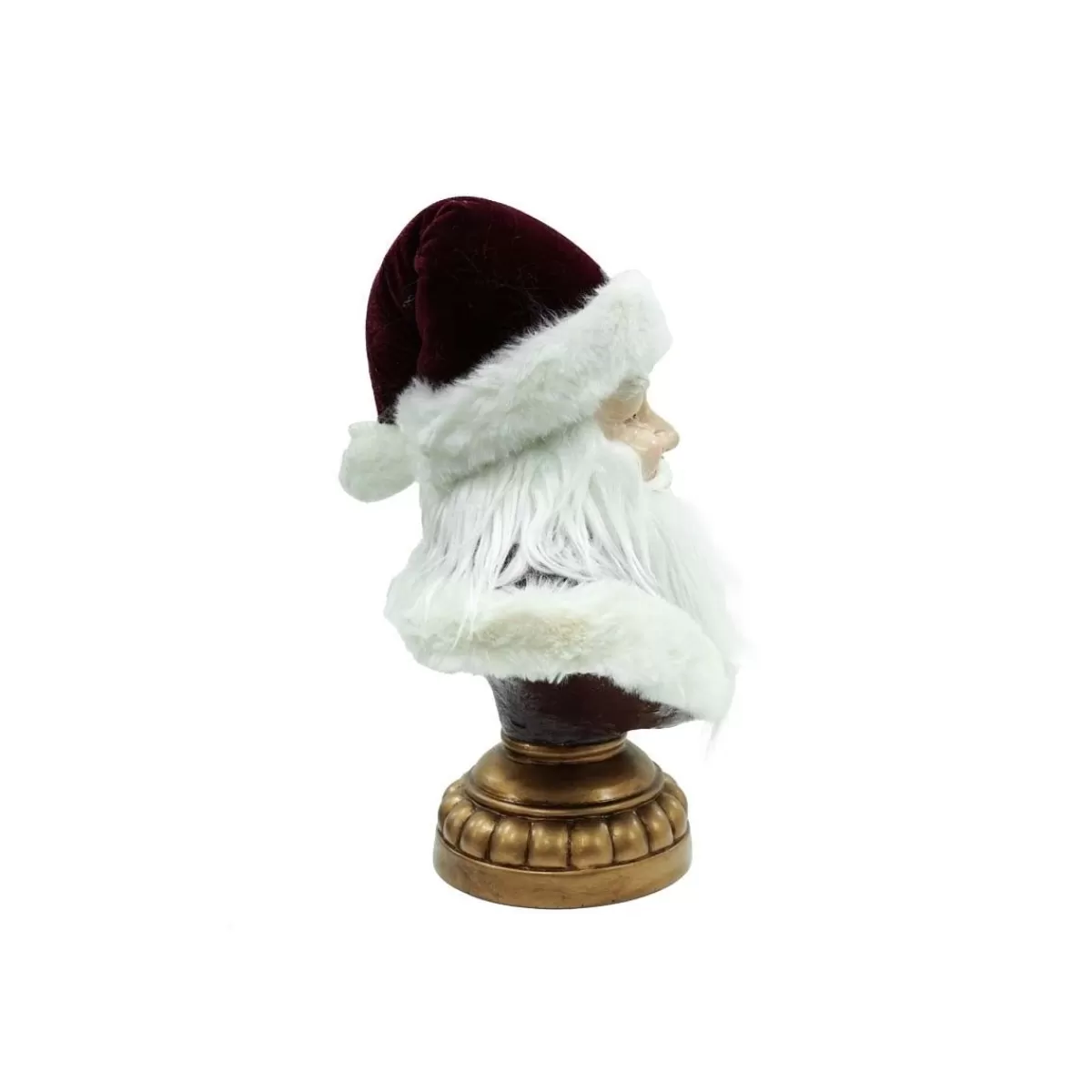 Gloria Store Babbo Natale<Busto Di Babbo Natale In Resina H.32 Cm