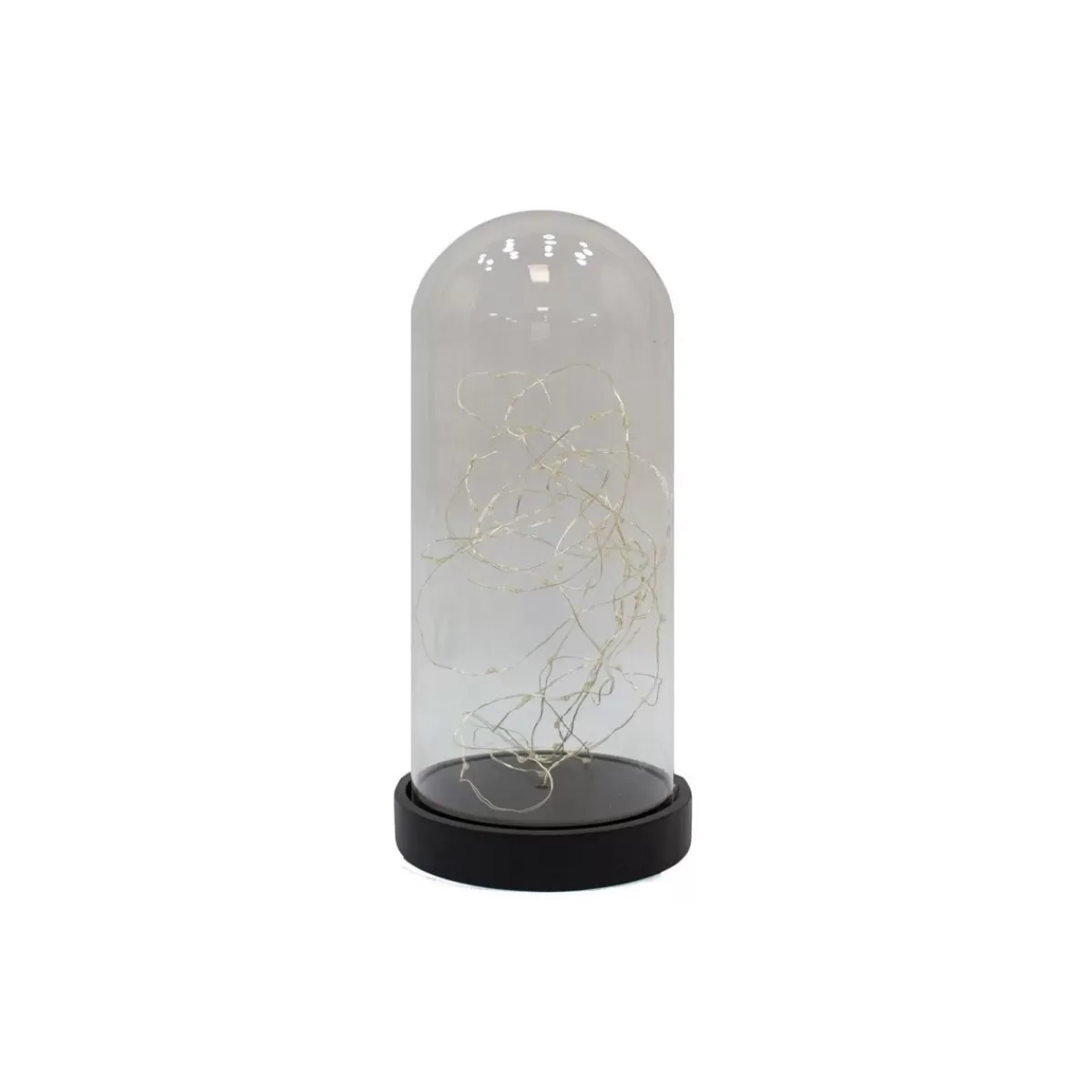 Gloria Store Rami, Stringhe e Fiori<Campana Con Luci Led D.10xH.26 Cm