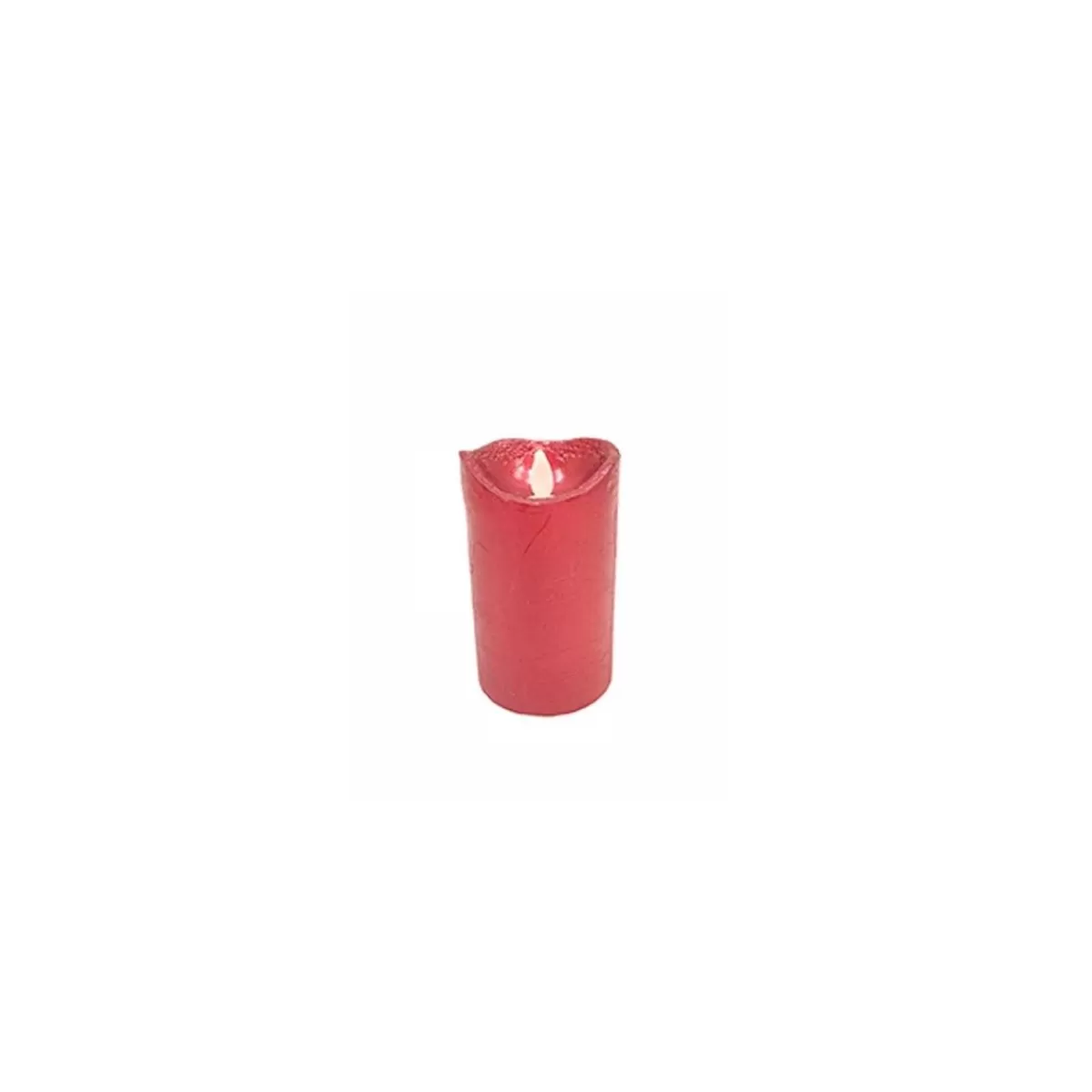 Gloria Store Candele / Porta-Candele / Alzatine<Candela Liscia Con Led Rossa