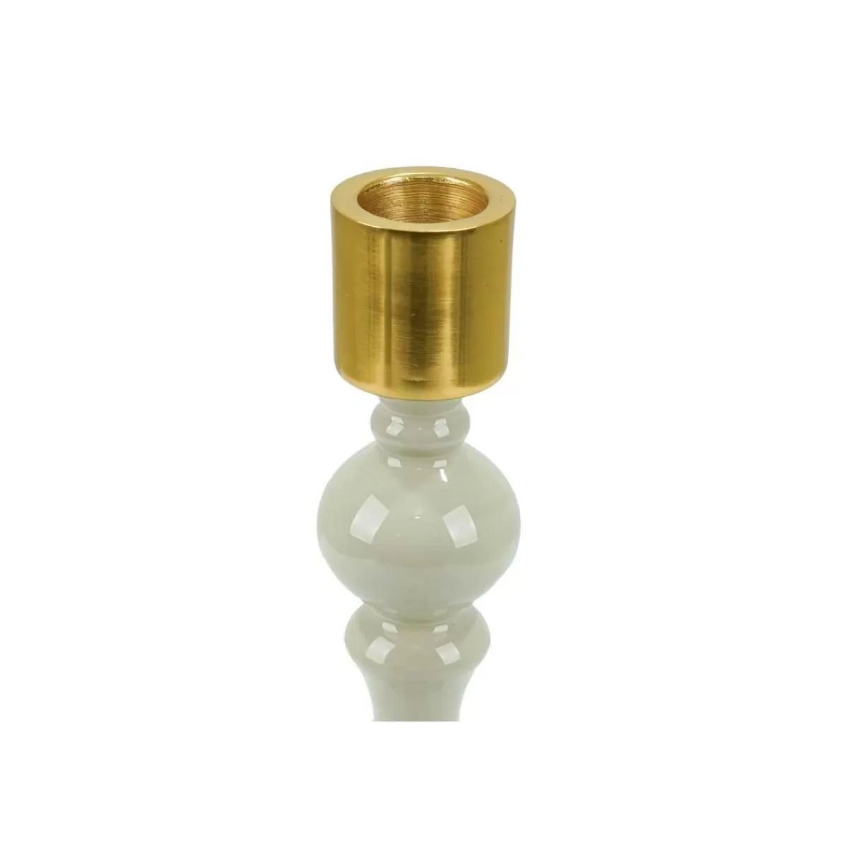 Gloria Store Candele / Porta-Candele / Alzatine<Candelabro In Alluminio Smaltato H.27,5 Cm