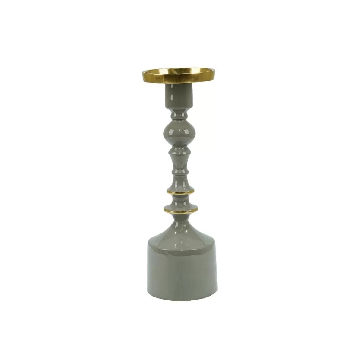 Gloria Store Candelabri-Alzatine-Vassoi | Candele / Porta-Candele / Alzatine<Candelabro In Alluminio Smaltato H.28 Cm