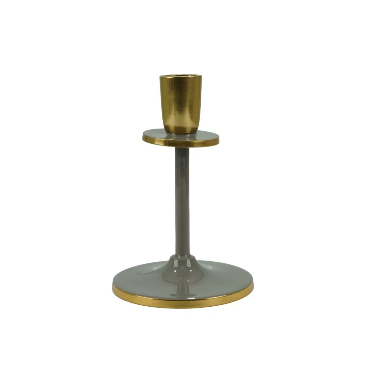 Gloria Store Candelabri-Alzatine-Vassoi | Candele / Porta-Candele / Alzatine<Candelabro Slim In Alluminio Smaltato H.15 Cm