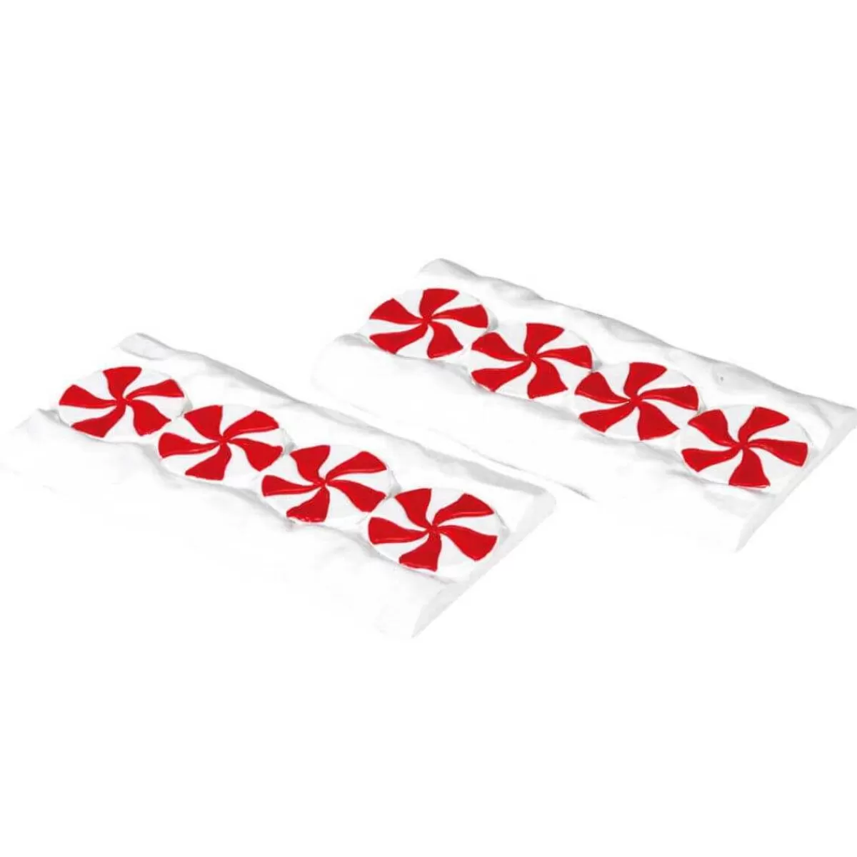 Gloria Store Allestimento villaggio<Candy Cane Lane, Straight, Set Of 2 - Lemax 74206