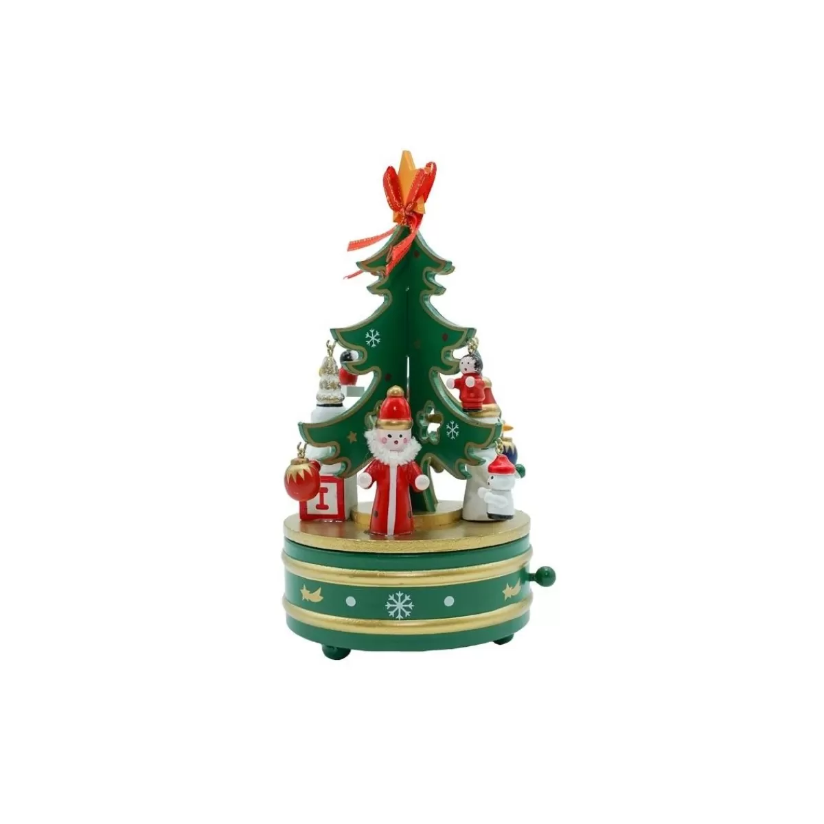 Gloria Store • Villaggi e Carillon Natalizi<Carillon Con Albero Di Natale Verde 2 Misure