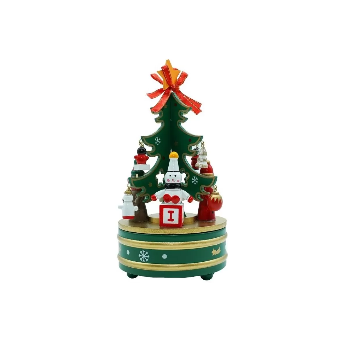 Gloria Store • Villaggi e Carillon Natalizi<Carillon Con Albero Di Natale Verde 2 Misure