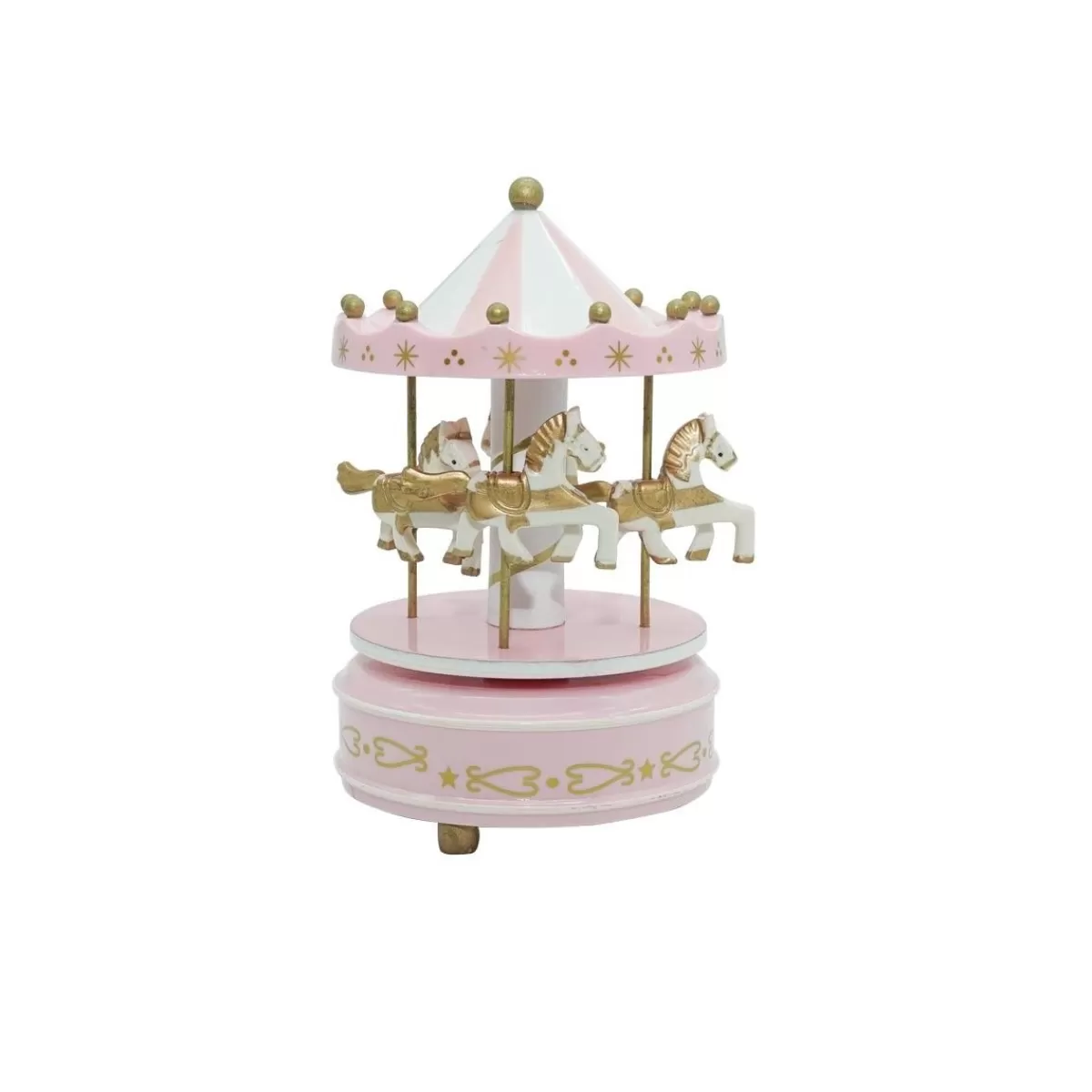 Gloria Store • Villaggi e Carillon Natalizi<Carillon Giostra Con Cavalli H.18 Cm