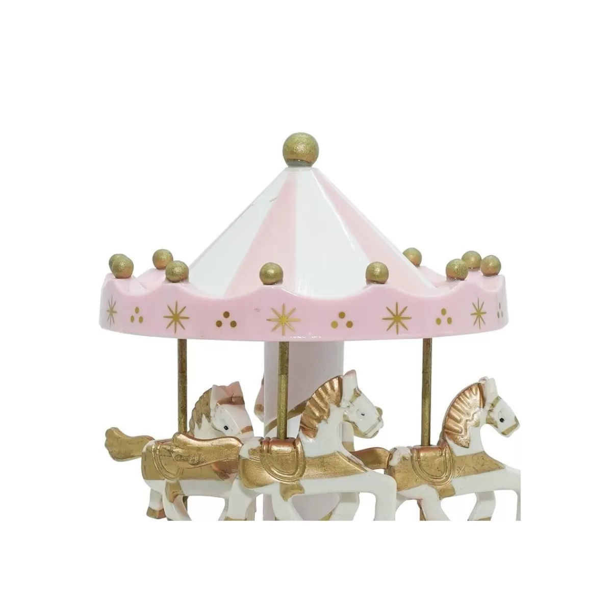 Gloria Store • Villaggi e Carillon Natalizi<Carillon Giostra Con Cavalli H.18 Cm