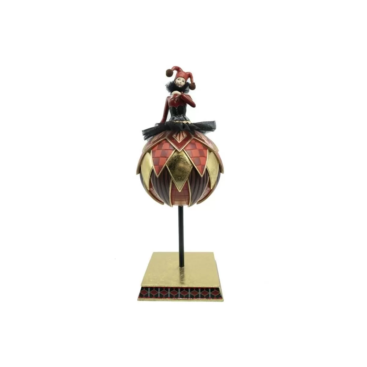 Gloria Store Altri Protagonisti di Natale<Clown Con Base In Resina H.41 Cm