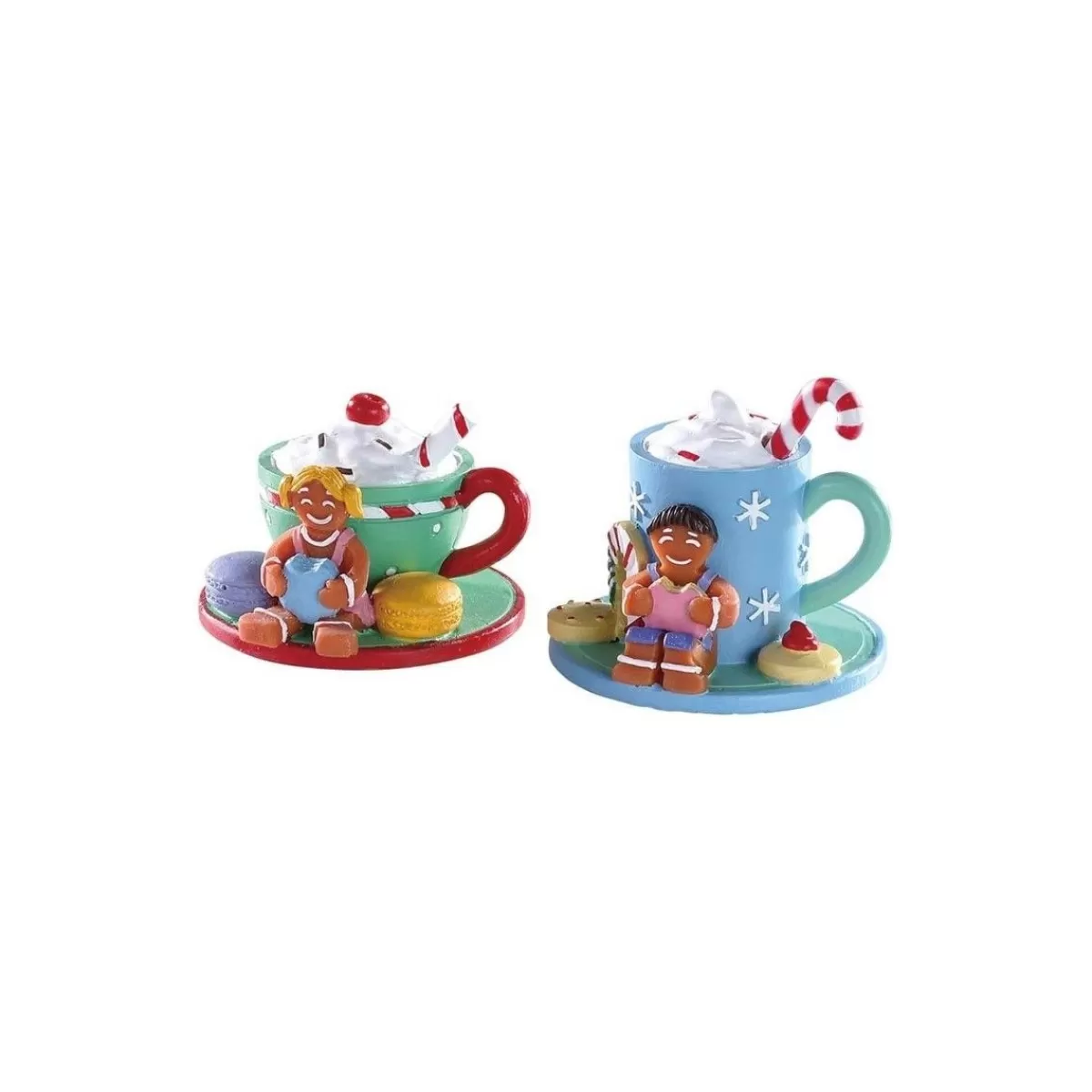 Gloria Store Allestimento villaggio | Accessori<Cocoa And Cookies Set Of 2 - Lemax 83383