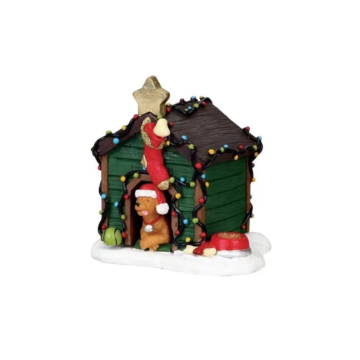 Gloria Store Personaggi<Decorated Light Doghouse - Lemax 02808