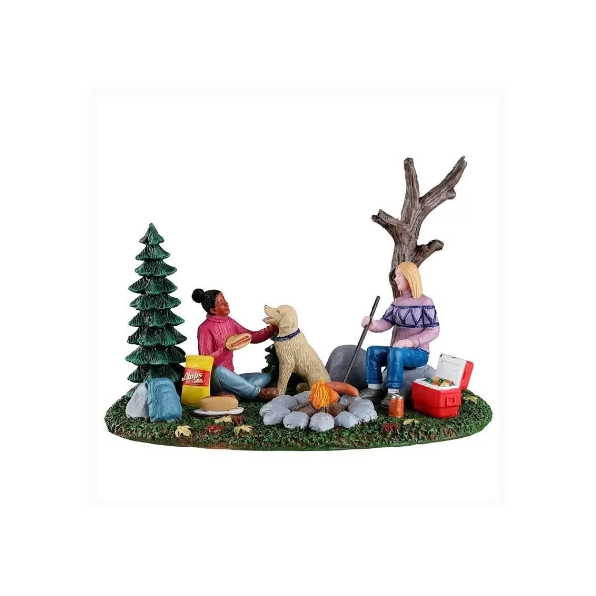 Gloria Store Personaggi | Edifici, Giostre e Scene<Fall Camping Trip - Lemax 23597