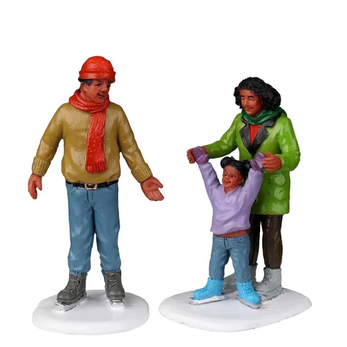 Gloria Store Personaggi<Family Ice Follies, Set Of 2 - Lemax 22125