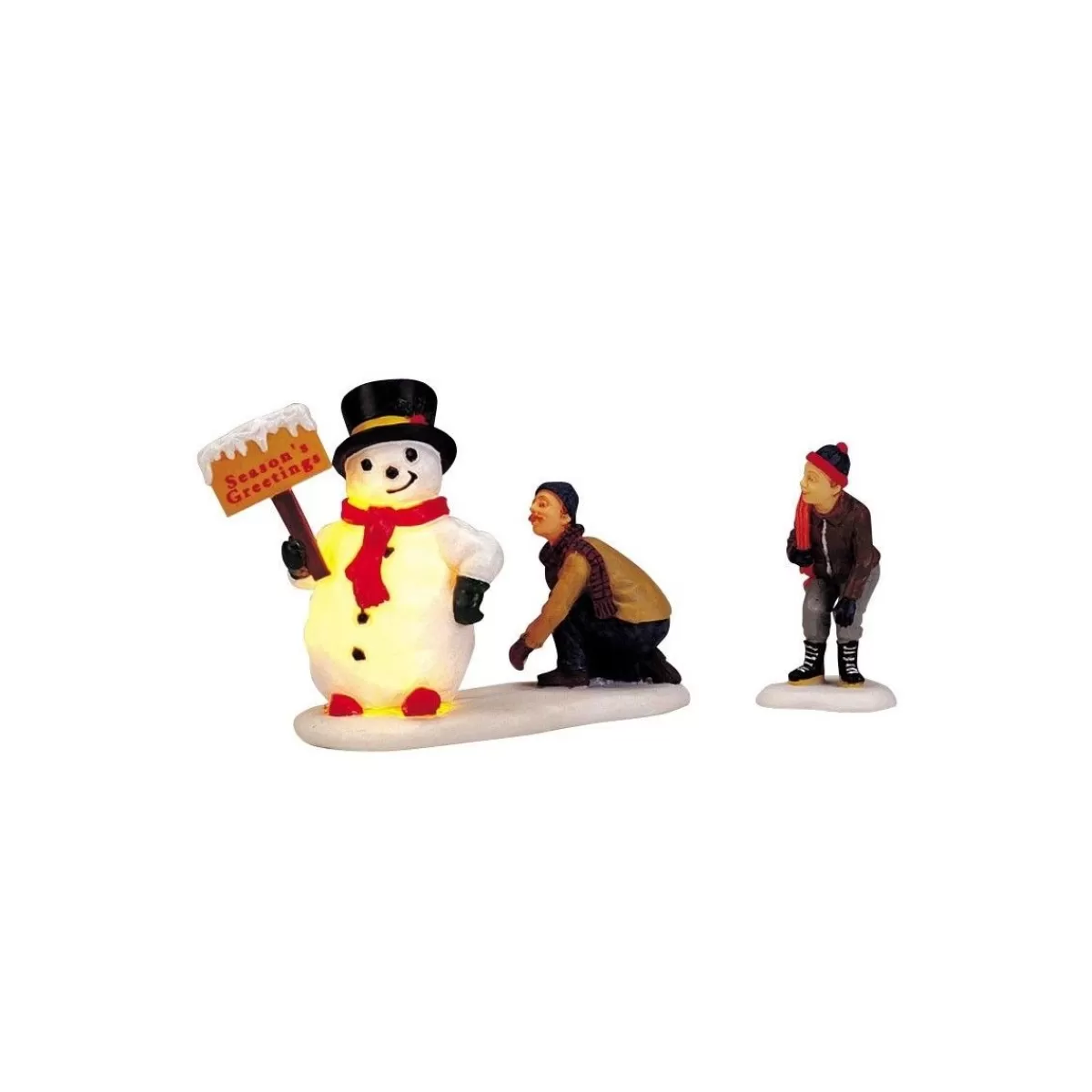 Gloria Store Luci & Alimentatori | Personaggi<Frosty's Friendly Greeting Set Of 2 - Lemax 04511