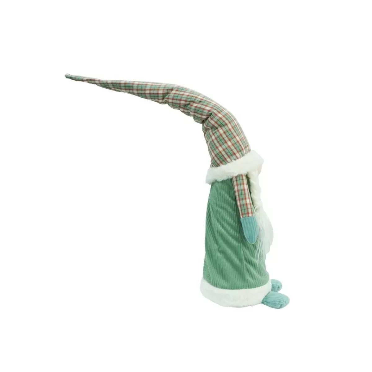 Gloria Store Gnomi Natalizi<Gnomo Di Natale Con Abito Verde Acqua H.65 Cm