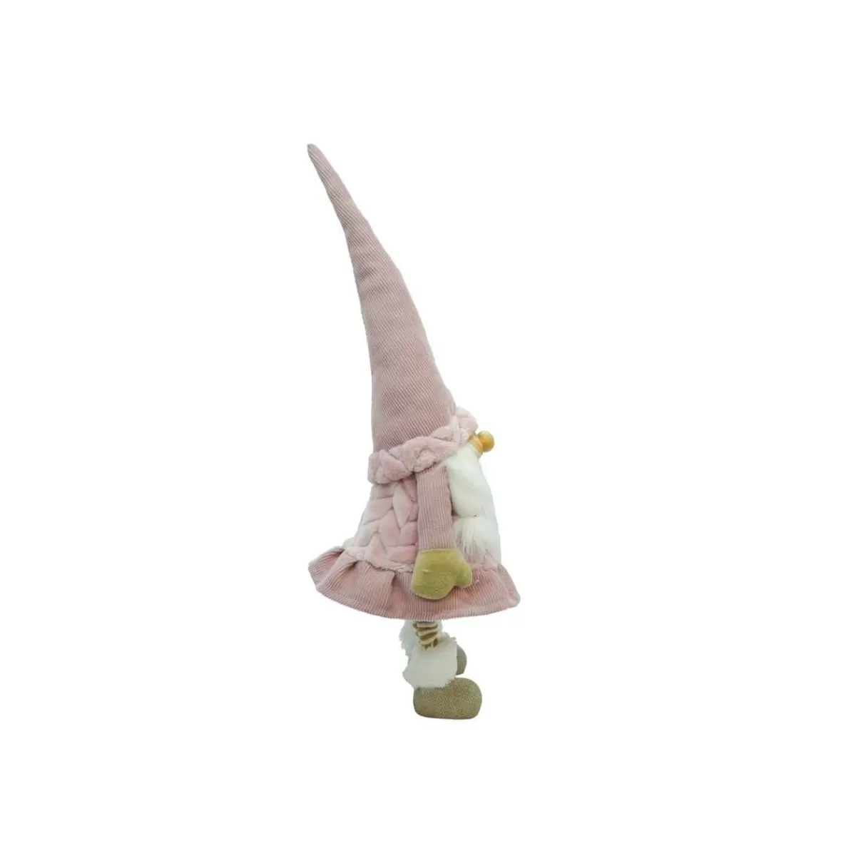 Gloria Store Gnomi Natalizi<Gnomo Di Natale In Piedi Rosa H.54 Cm