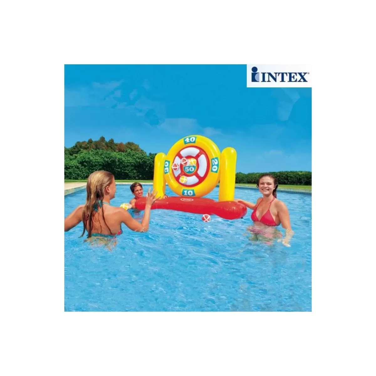 Gloria Store Giochi vari | Giochi Gonfiabili<Gonfiabile Gioco Tiro Al Bersaglio 140x58x99 Cm- Intex 56509