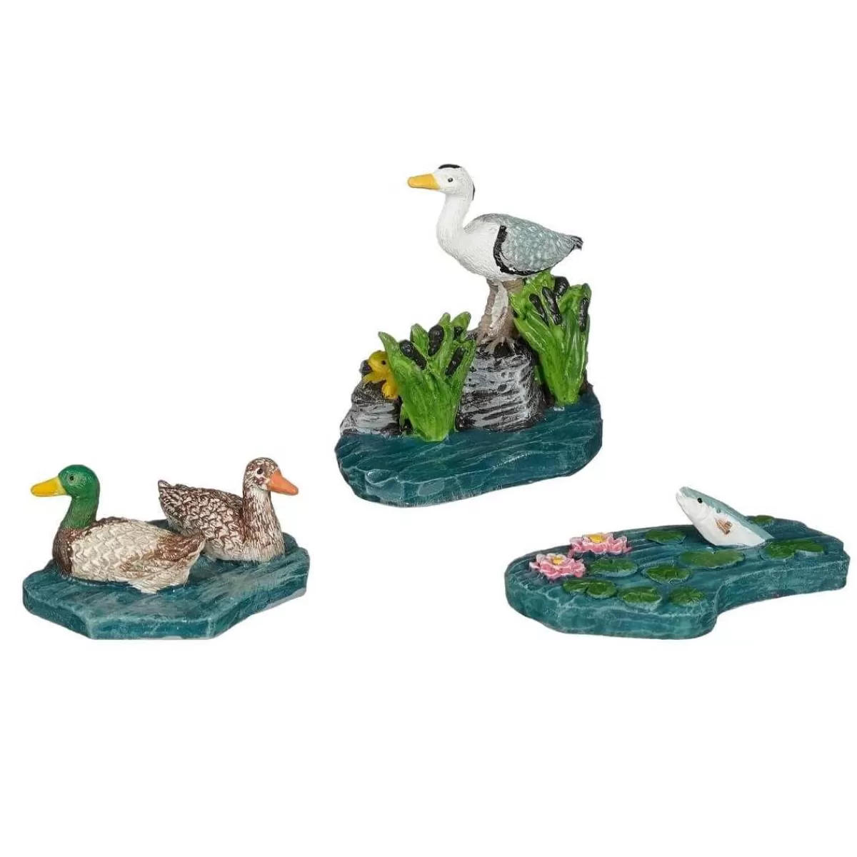 Gloria Store Luville<Heron And Ducks 3 Pieces - Luville 1163047