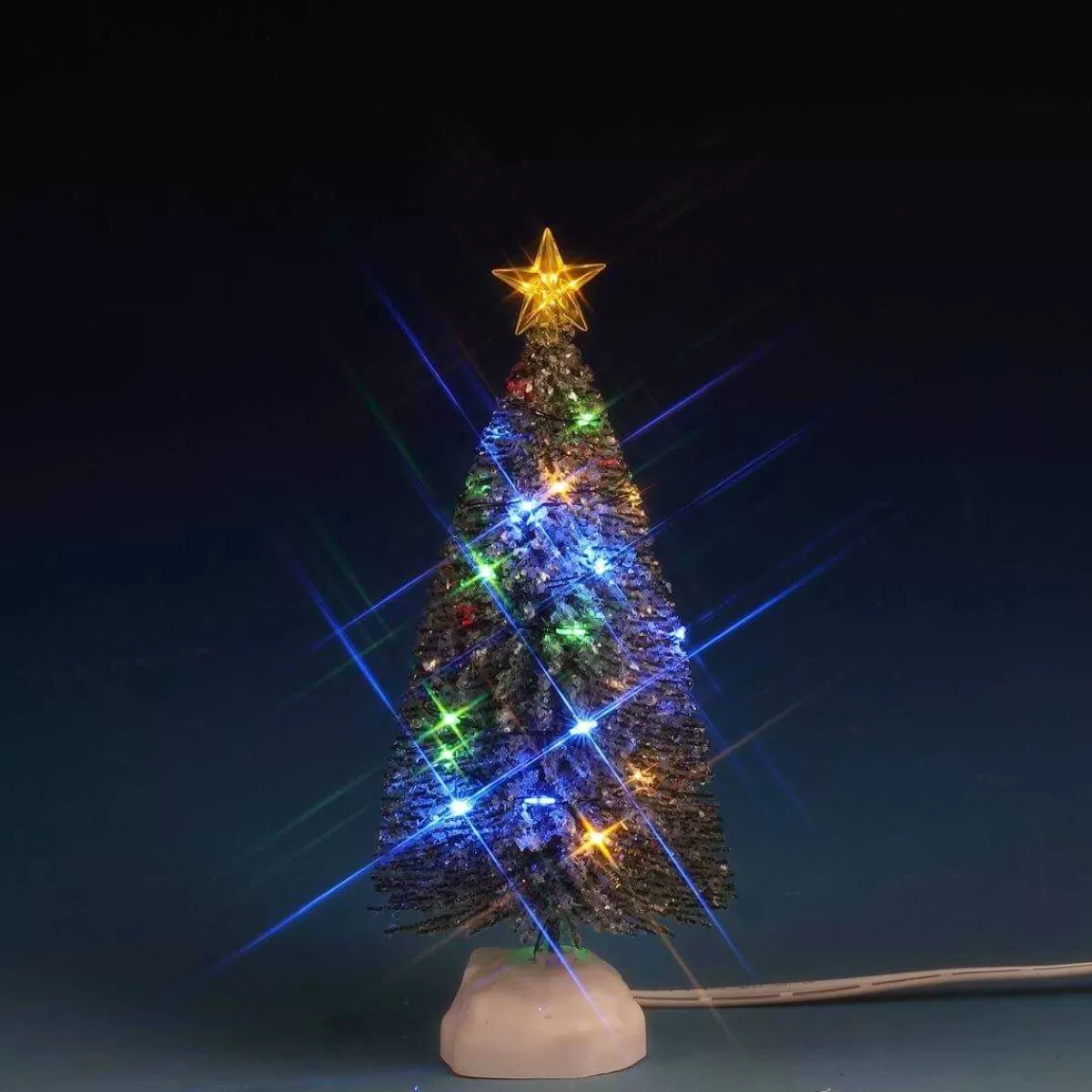 Gloria Store Allestimento villaggio<Multi Light Evergreen Tree, Medium - Lemax 74266