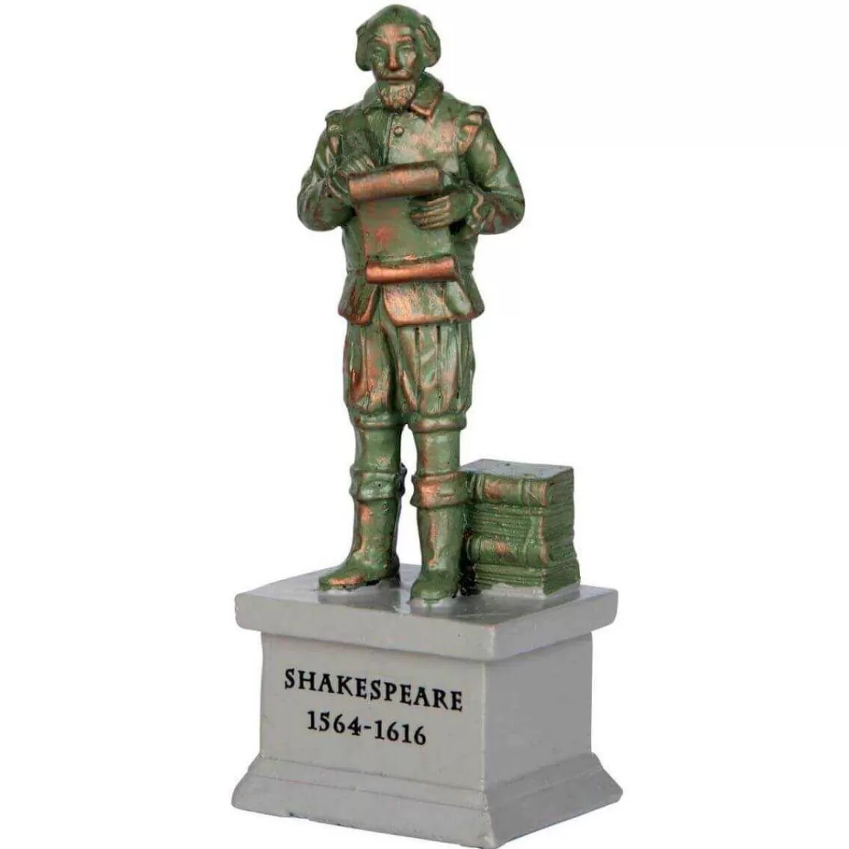 Gloria Store Allestimento villaggio<Park Statue - Shakespeare - Lemax 64075