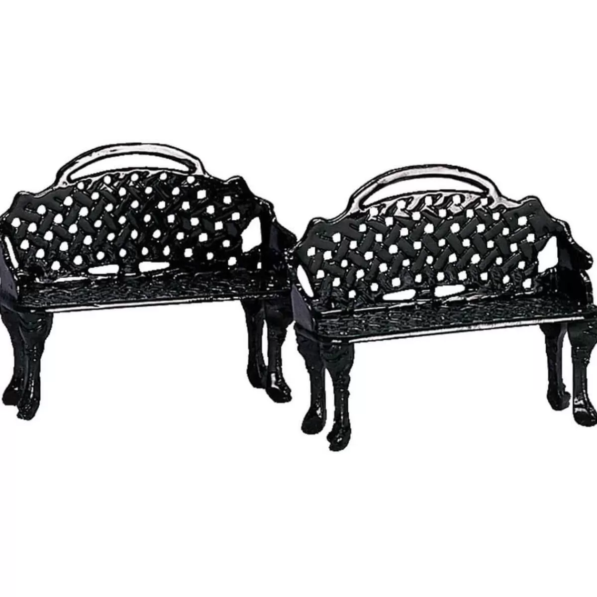 Gloria Store Allestimento villaggio<Patio Bench, Set Of 2 - Lemax 34897