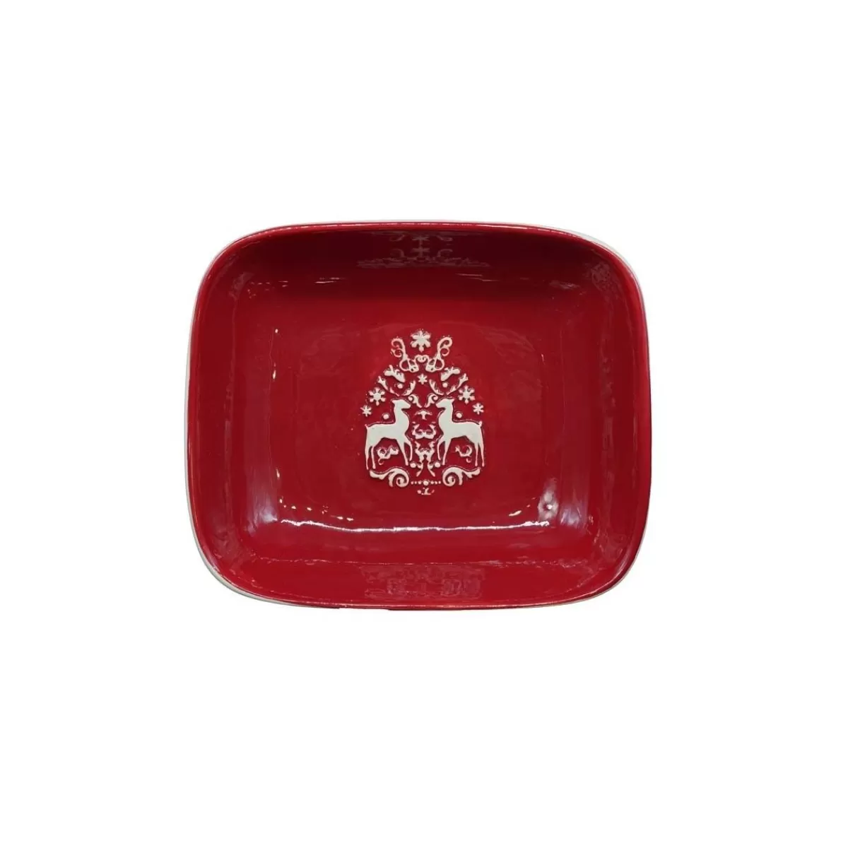 Gloria Store Ceramica<Piatto Fondo In Ceramica Rosso