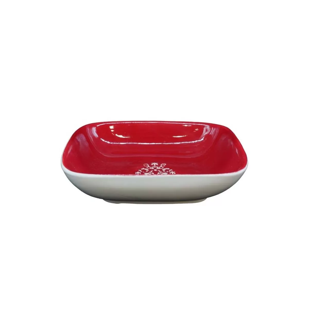 Gloria Store Ceramica<Piatto Fondo In Ceramica Rosso