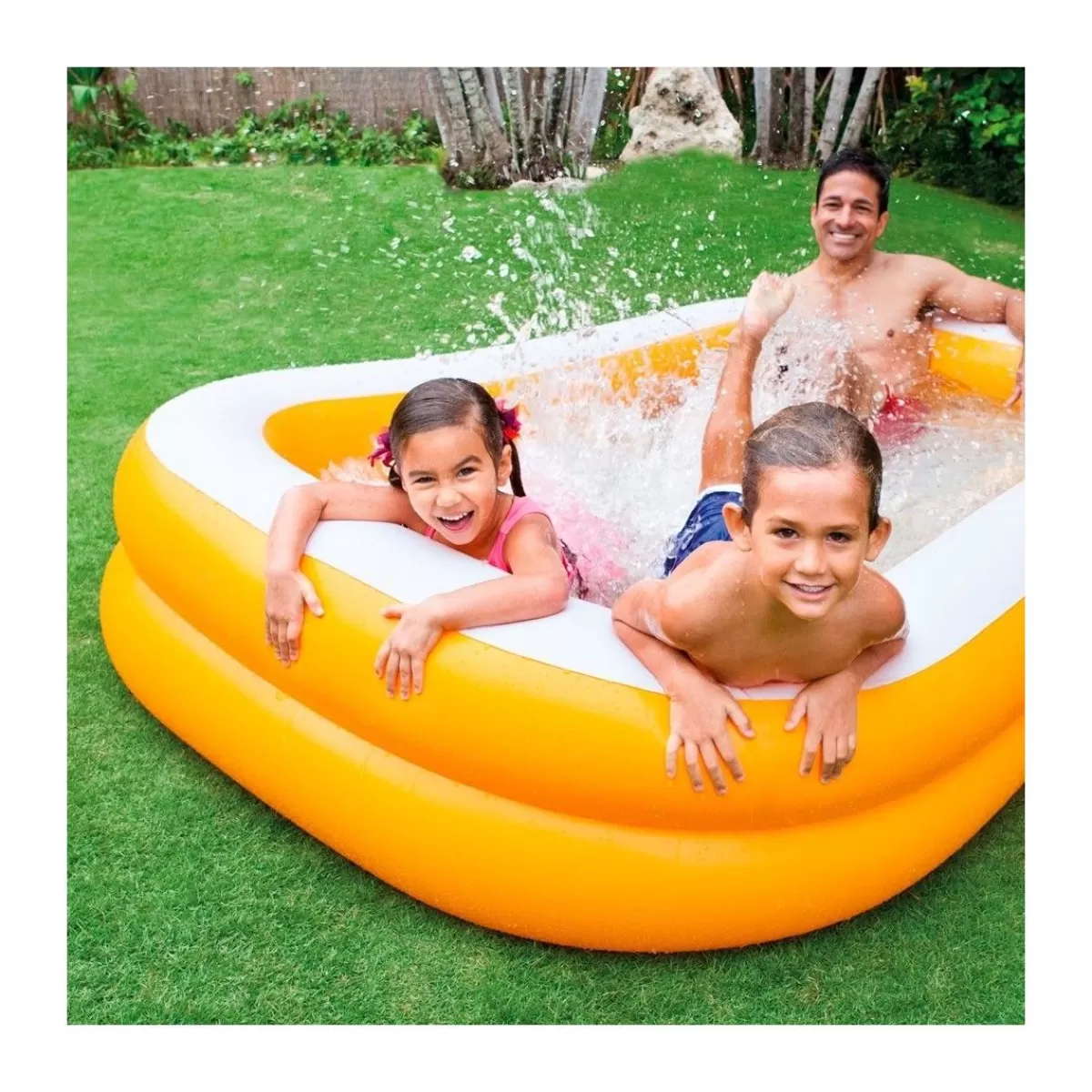 Gloria Store Piscine gonfiabili<Piscina Family Mandarin 229x147x46 Cm - Intex 57181