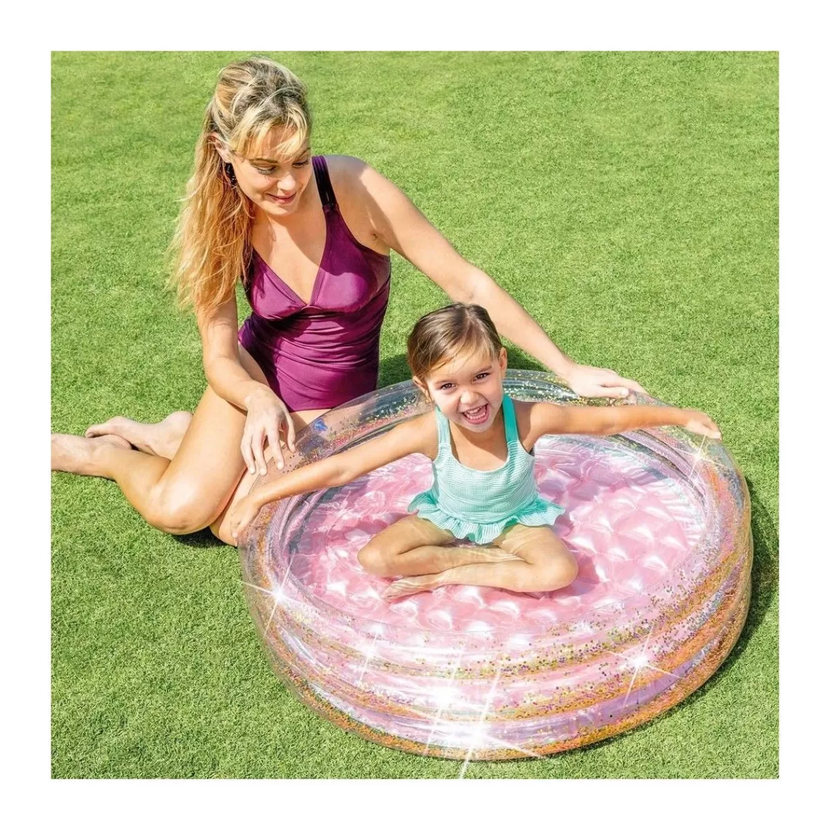 Gloria Store Piscine gonfiabili<Piscina Gonfiabile Baby Glitter 86x25 Cm - Intex 57103