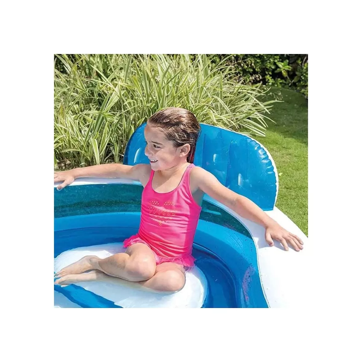 Gloria Store Piscine gonfiabili<Piscina Gonfiabile Con 4 Sedili 229x229x66 Cm - Intex 56475