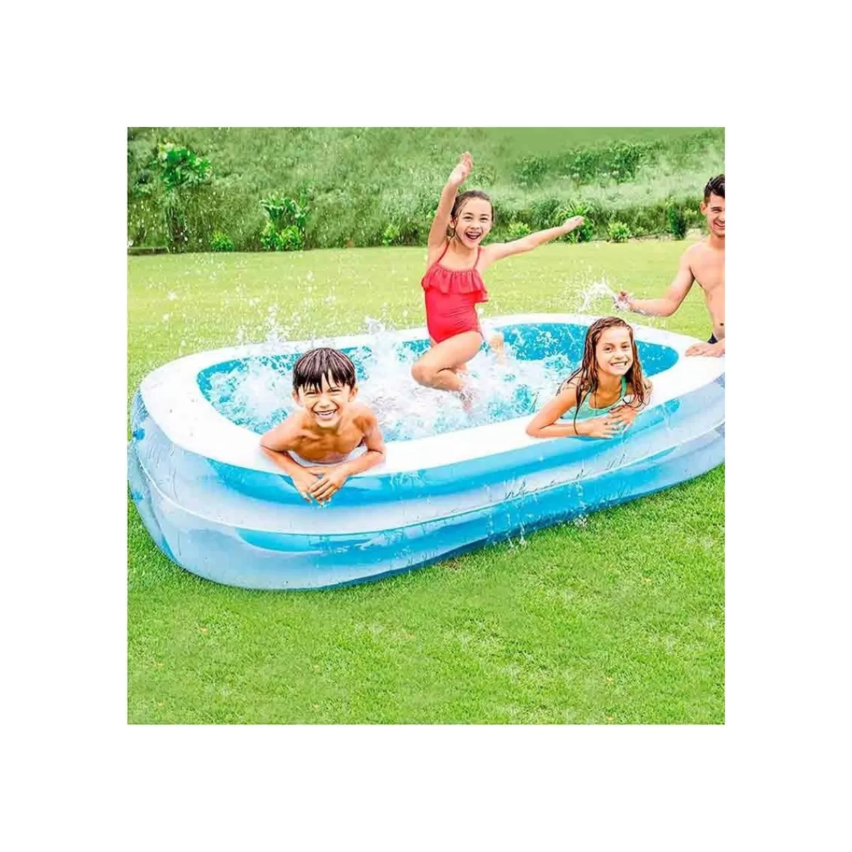 Gloria Store Piscine gonfiabili<Piscina Gonfiabile Rettangolare 262x175xH.56 Cm - Intex 56483