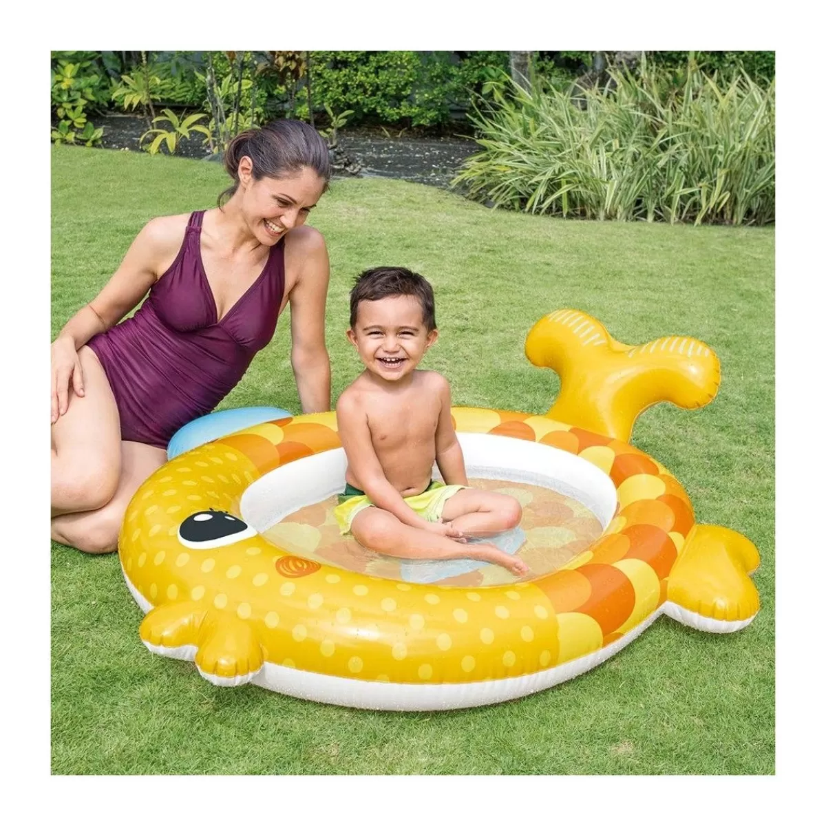 Gloria Store Piscine gonfiabili<Piscina Pesciolino 140x124x34 Cm - Intex