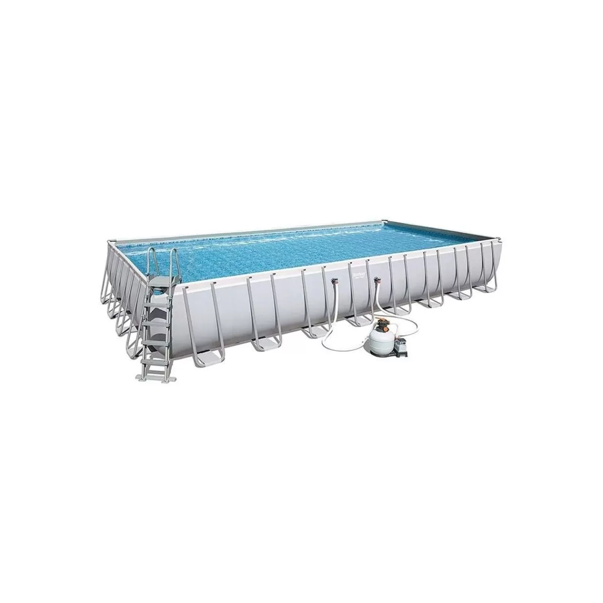 Gloria Store Piscine Fuori Terra Bestway<Piscina Rettangolare Power Steel 956x488x132 Cm - Bestway 56623