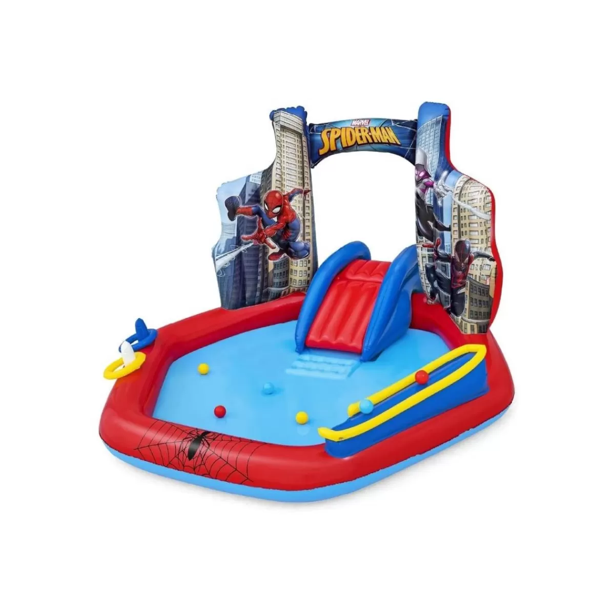 Gloria Store Giochi Gonfiabili<Play Center Gonfiabile Spiderman 211x206xH.127 Cm - Bestway 98793