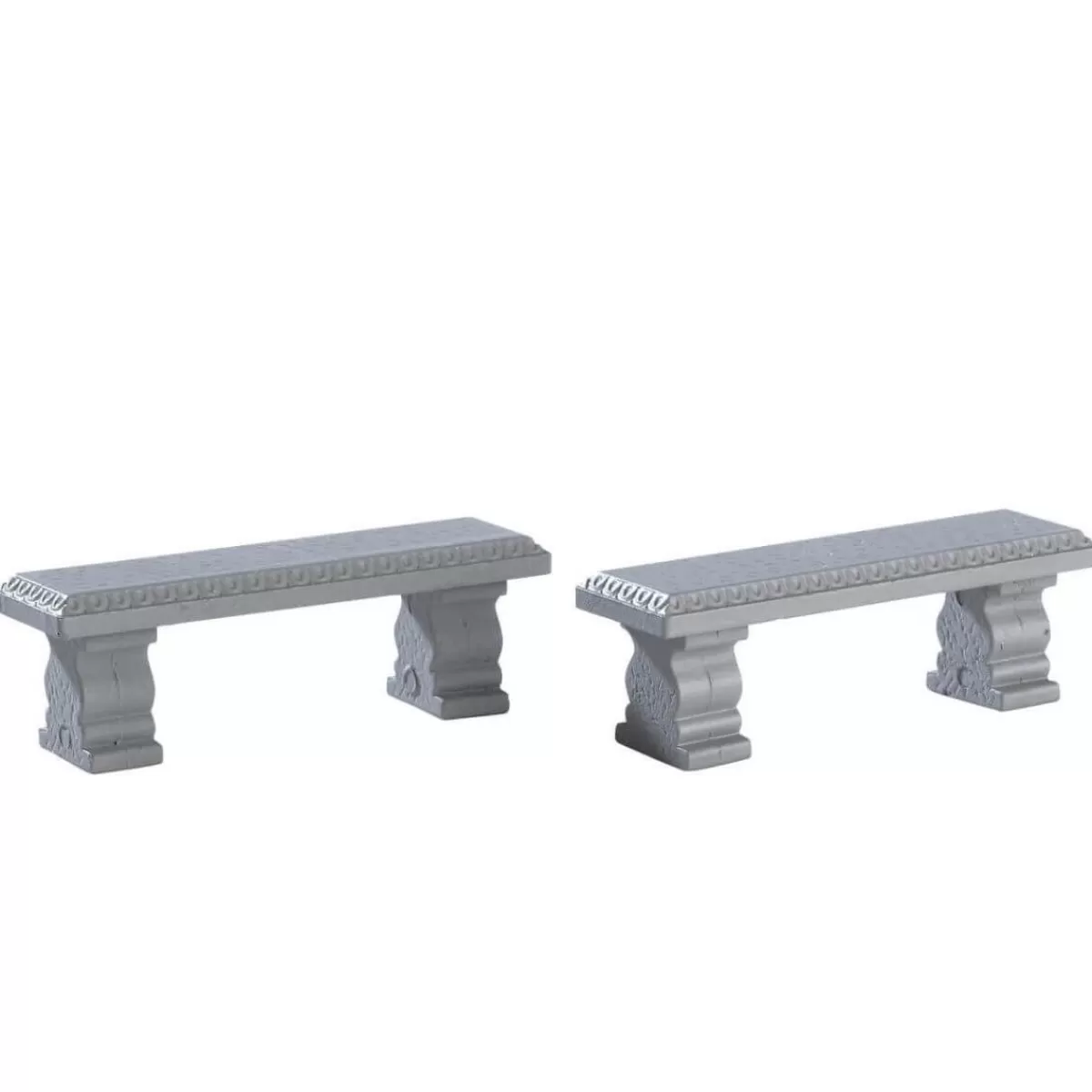 Gloria Store Allestimento villaggio<Plaza Bench, Set Of 2 - Lemax 74236