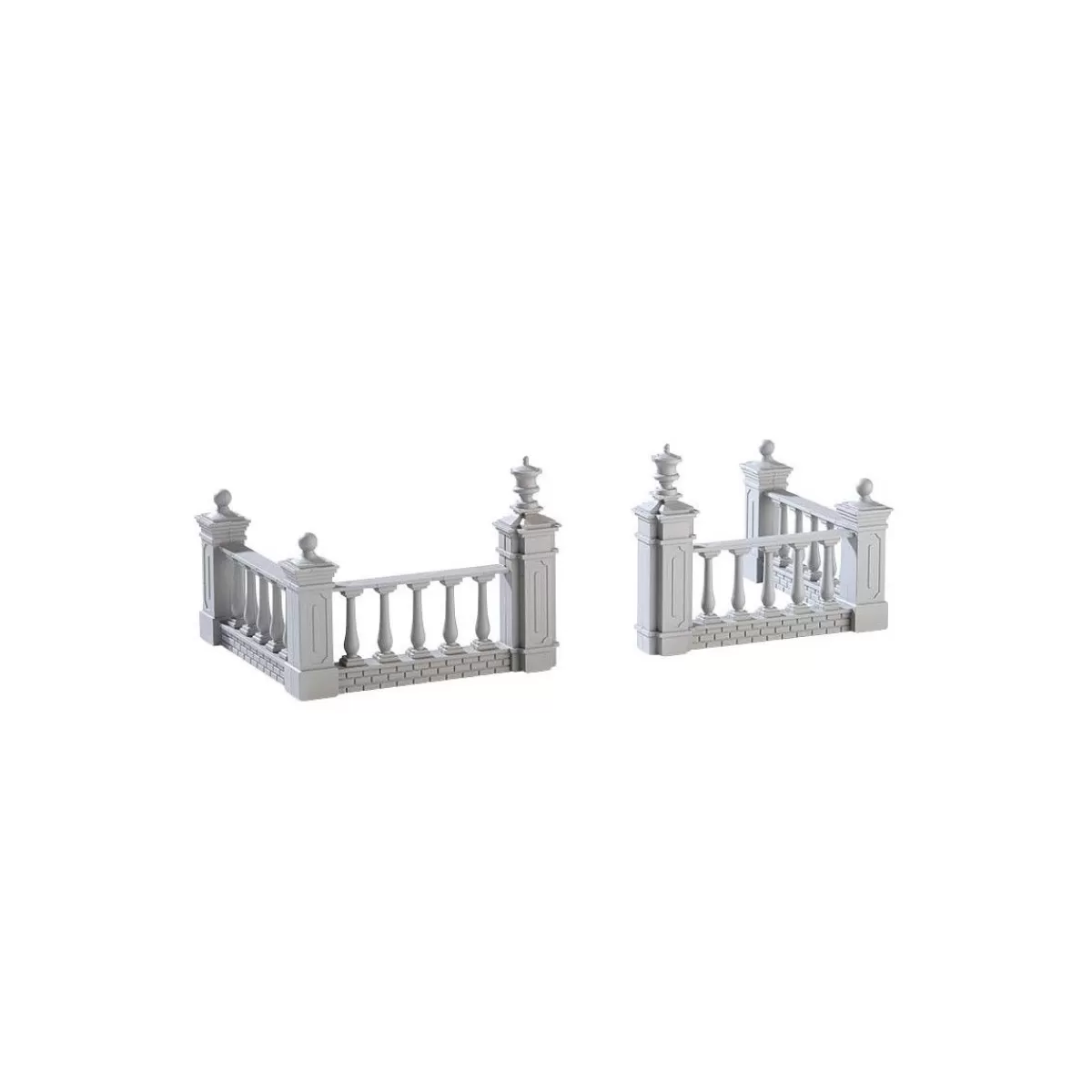 Gloria Store Allestimento villaggio | Accessori<Plaza Fence Set Of 4 - Lemax 74237