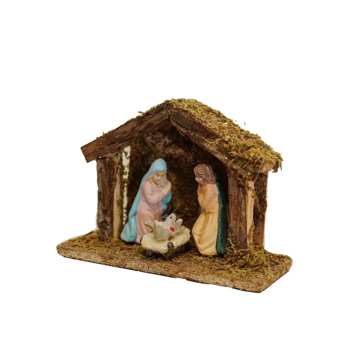 Gloria Store • Natività<Presepe Con Natività In Porcellana 17x7xH.13 Cm