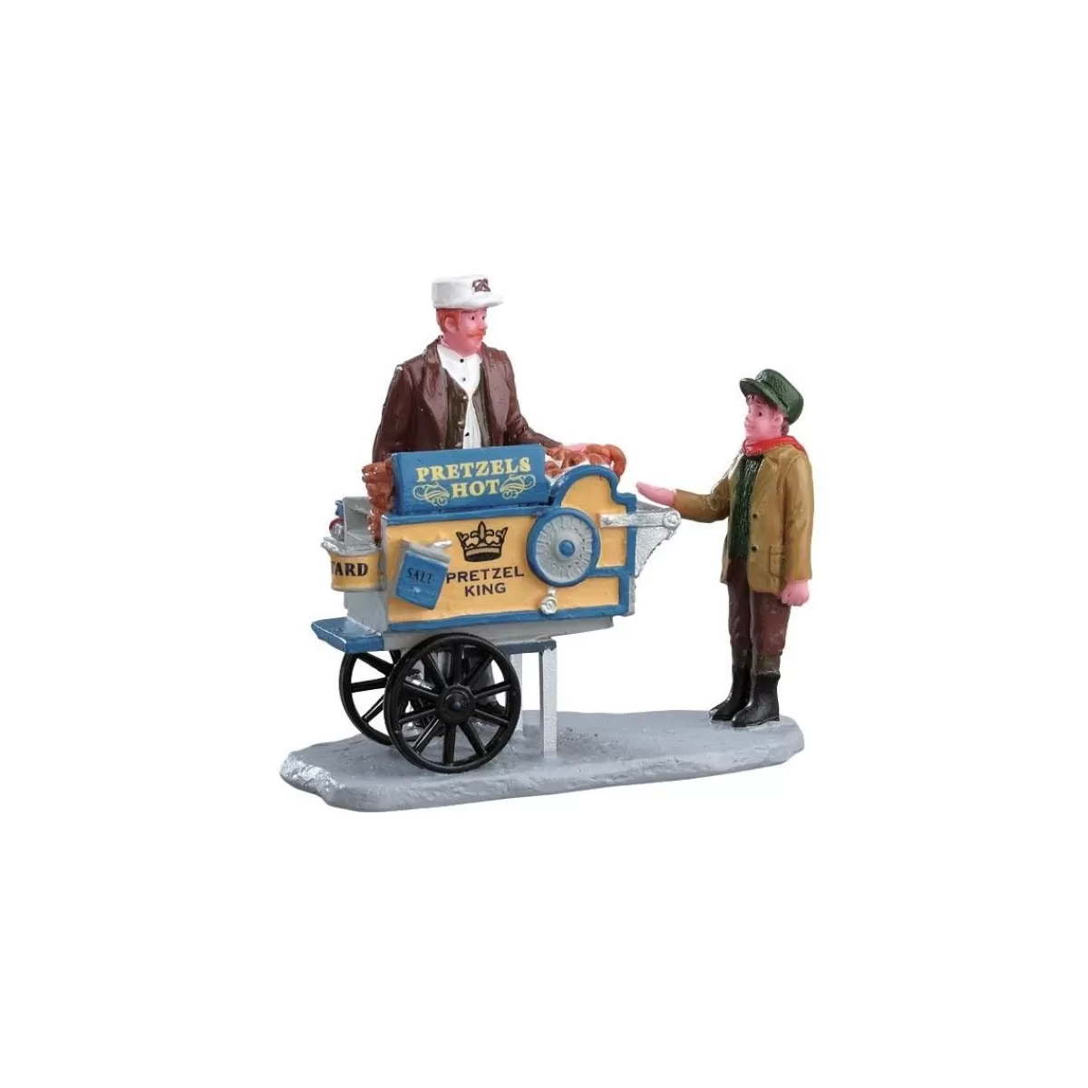 Gloria Store Personaggi<Pretzel King Pretzel Cart - Lemax 42238