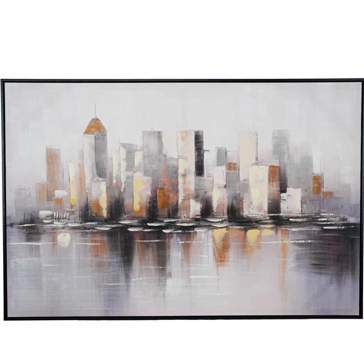 Gloria Store Quadri<Quadro Su Tela Con Skyline 80x120 Cm